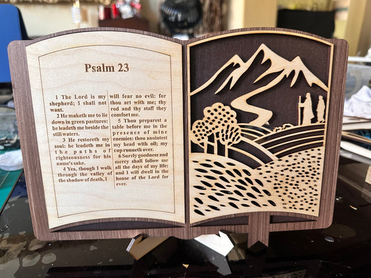 Psalm 23: Interchangeable bible scripture