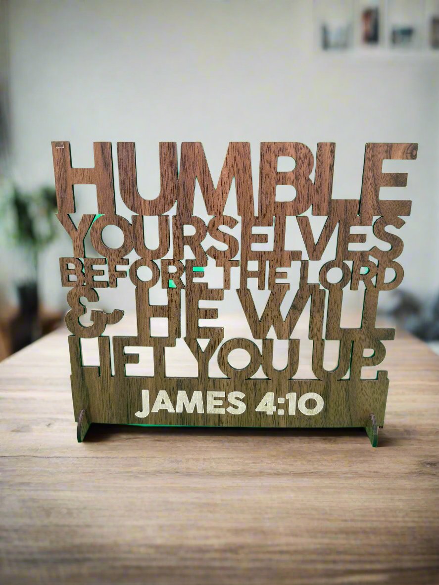 James 4:10 Yourselves Before The Lord & He Will Lift You up