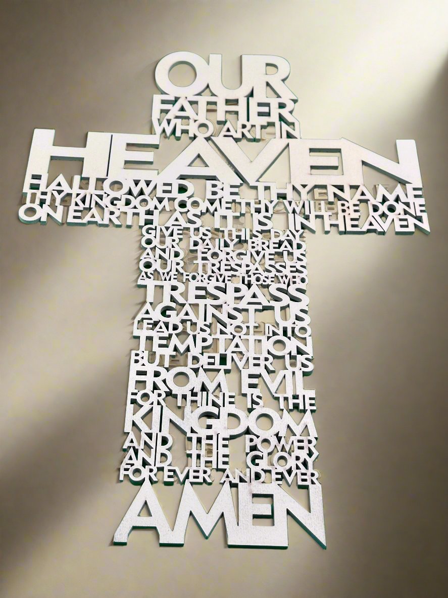 Lord's Prayer Cross