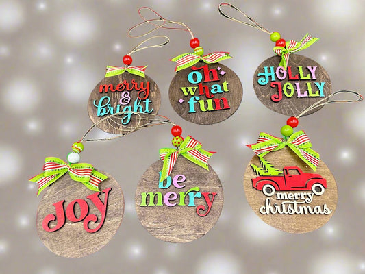 Retro Ornaments